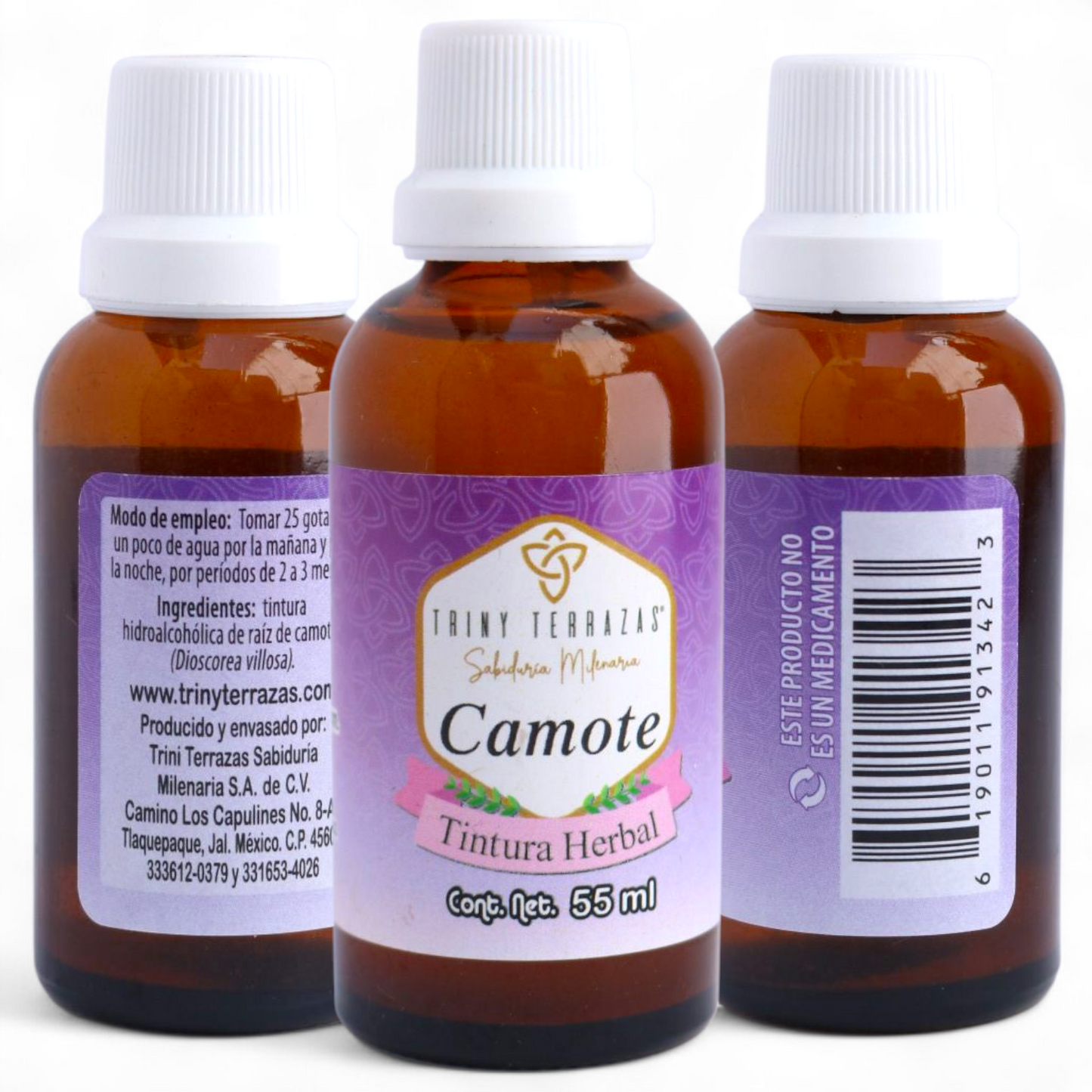 Tintura Herbal de Camote / 55 ML