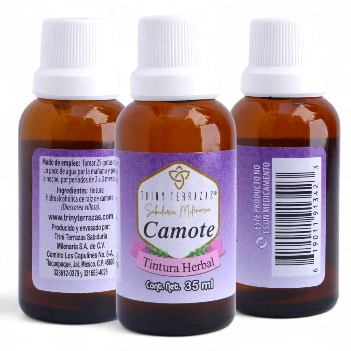 Tintura Herbal de Camote / 35 ML
