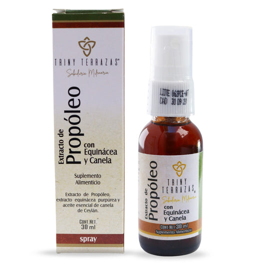 Extracto de Propóleo: con Equinácea, miel y canela / 30 ML