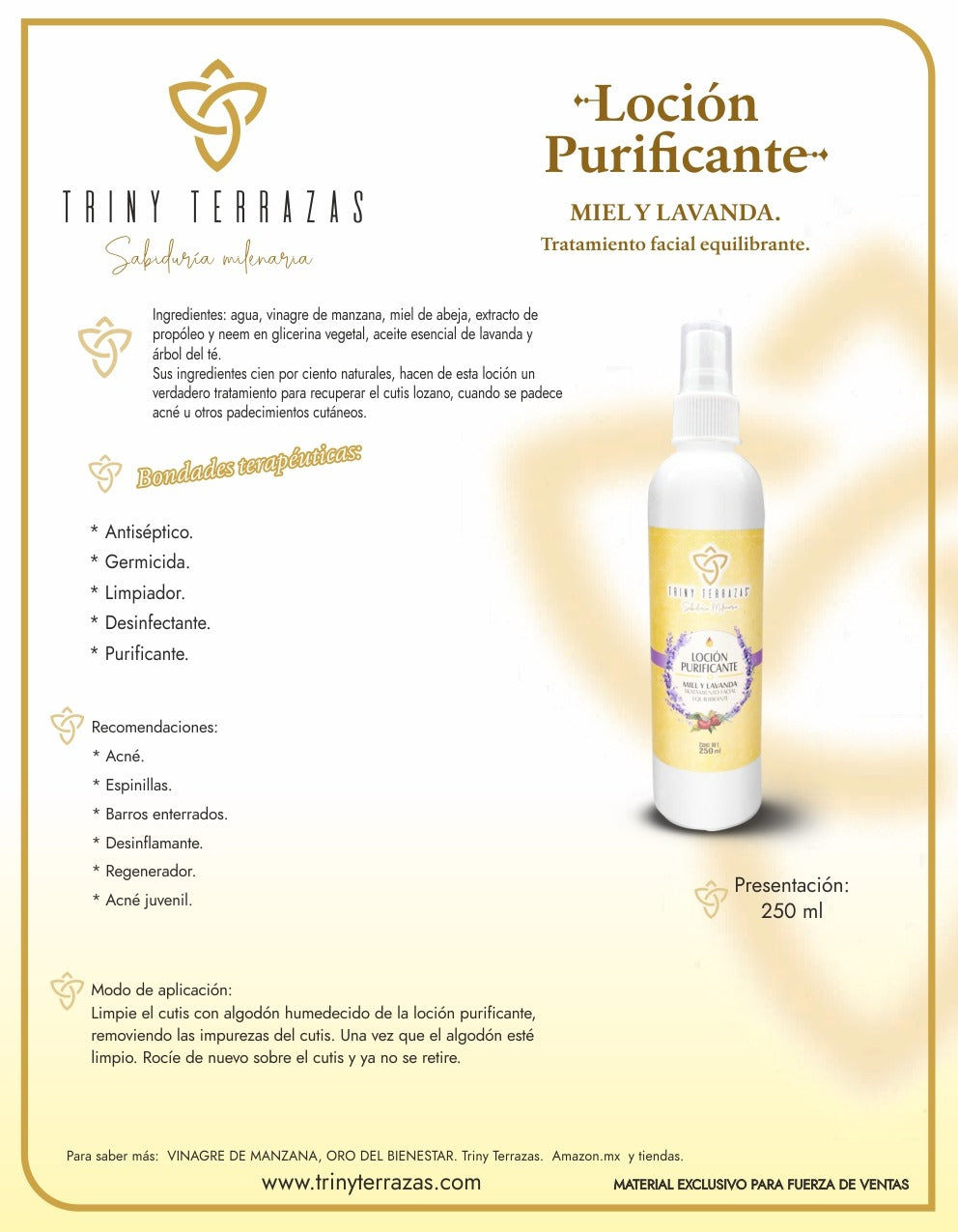 Loción Facial Purificante / 250 ML