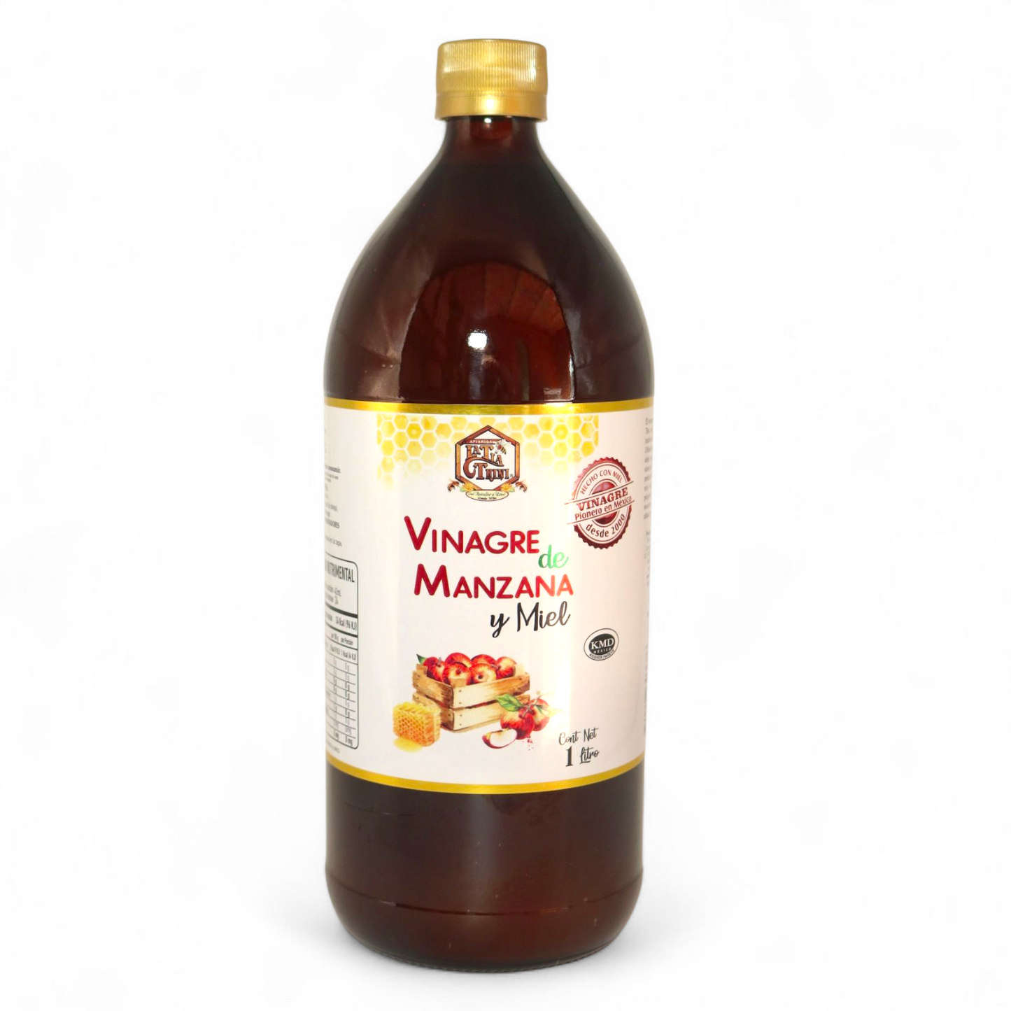 Vinagre de Manzana: Con miel / 1000 ML