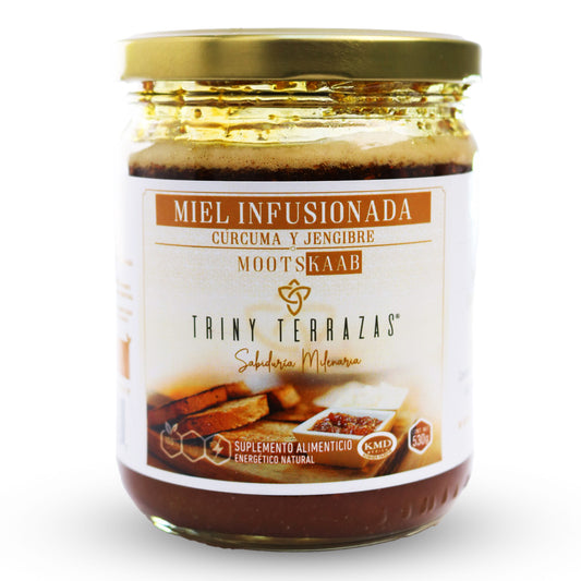 Miel infusionada: Con Cúrcuma y Jengibre / 530 gr