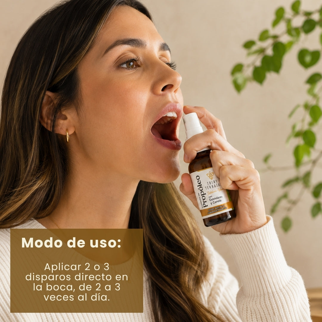 Extracto de Propóleo: con Equinácea, miel y canela / 30 ML