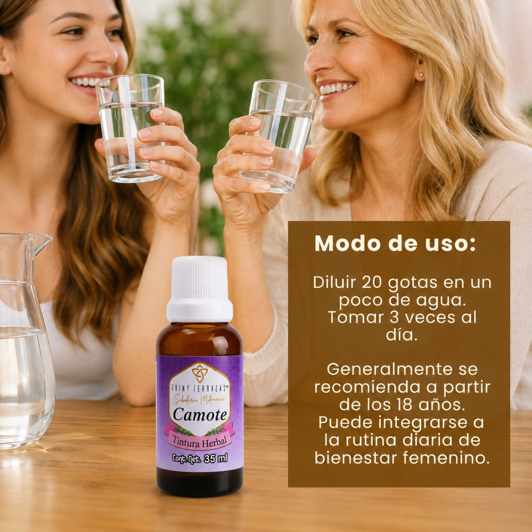 Tintura Herbal de Camote / 35 ML