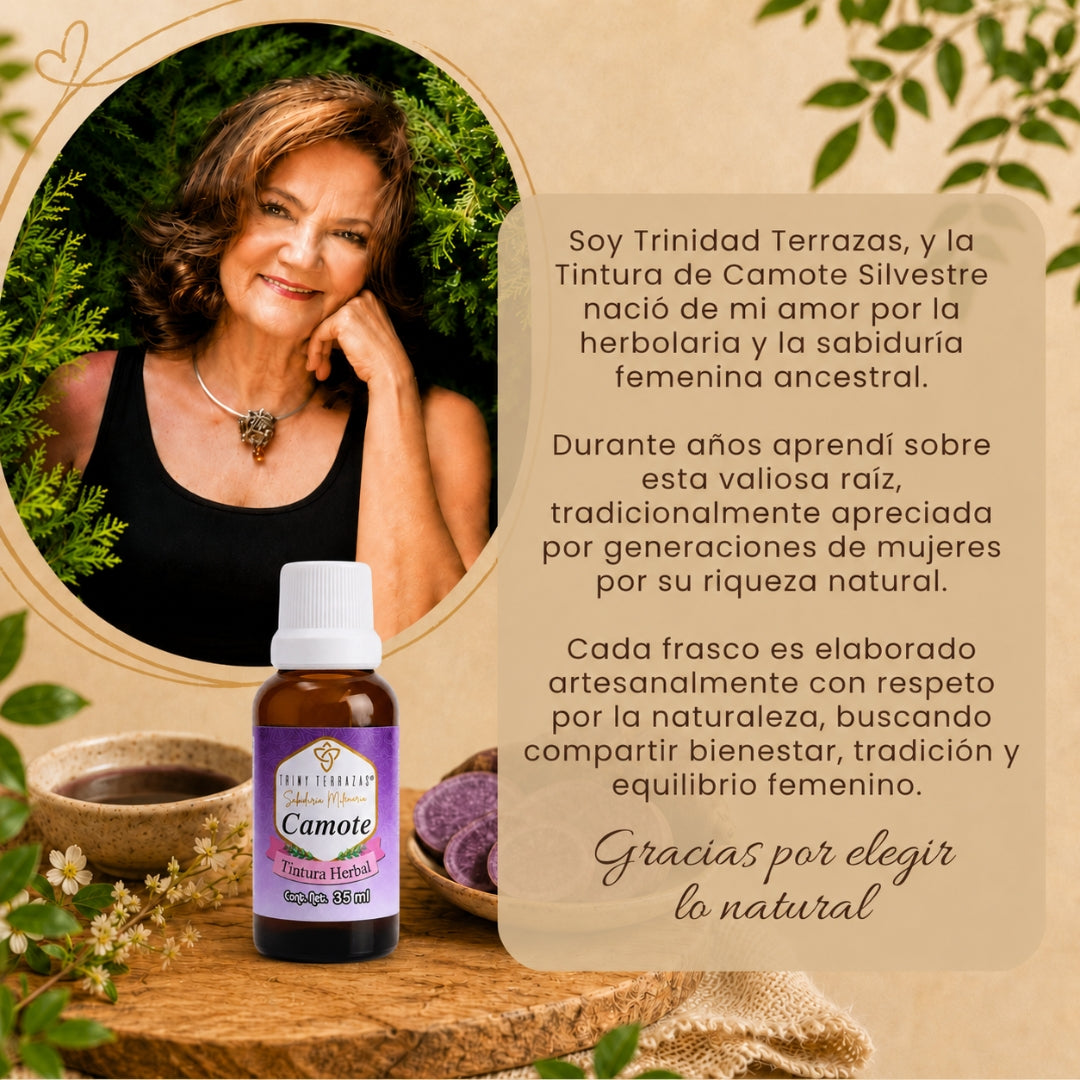 Tintura Herbal de Camote / 35 ML