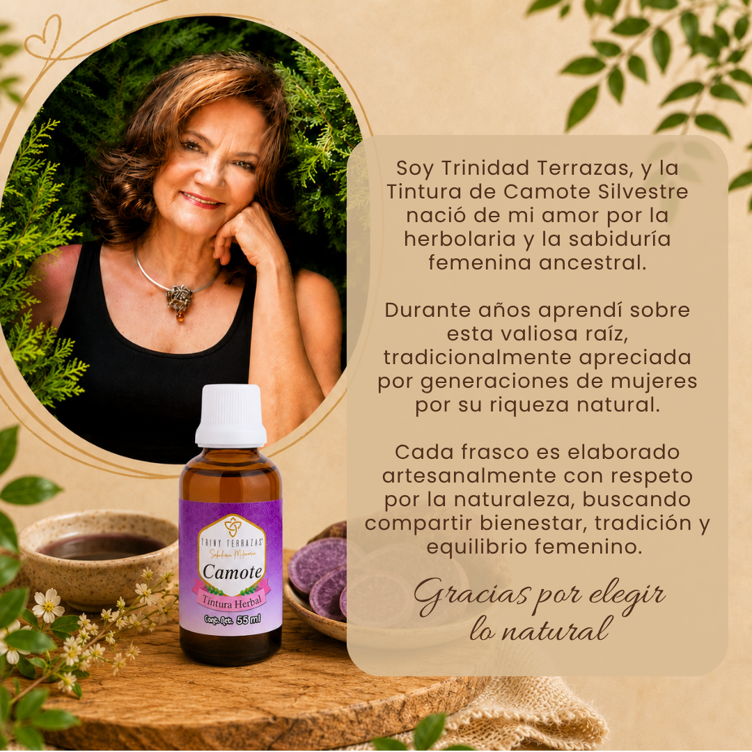 Tintura Herbal de Camote / 55 ML