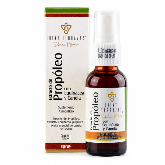 Extracto de Propóleo: con Equinácea, miel y canela / 30 ML