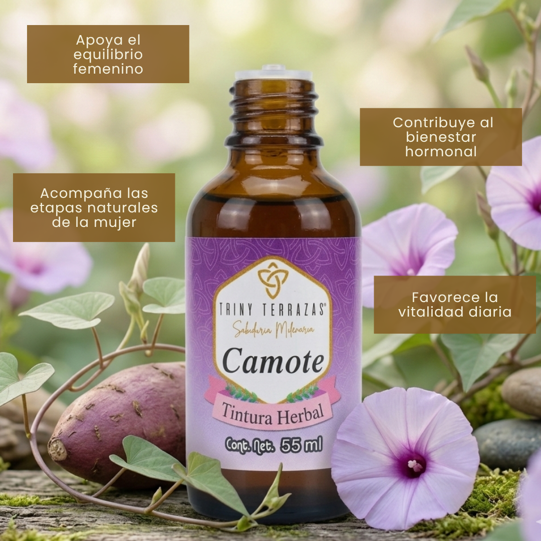 Tintura Herbal de Camote / 55 ML