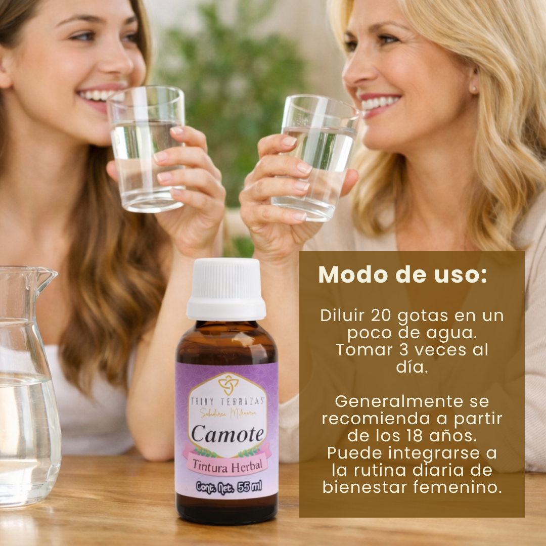 Tintura Herbal de Camote / 55 ML
