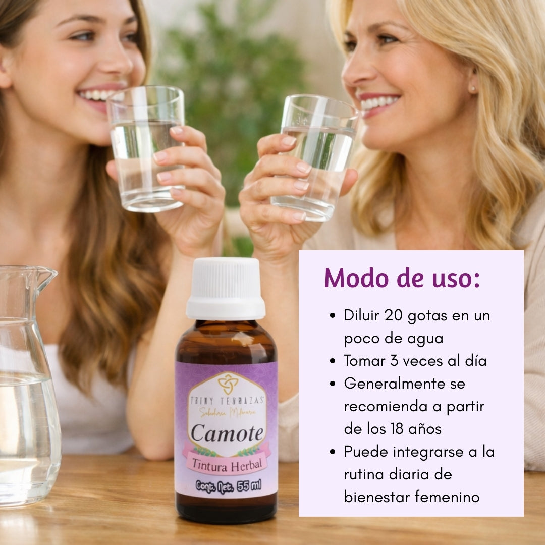 Tintura Herbal de Camote / 35 ML