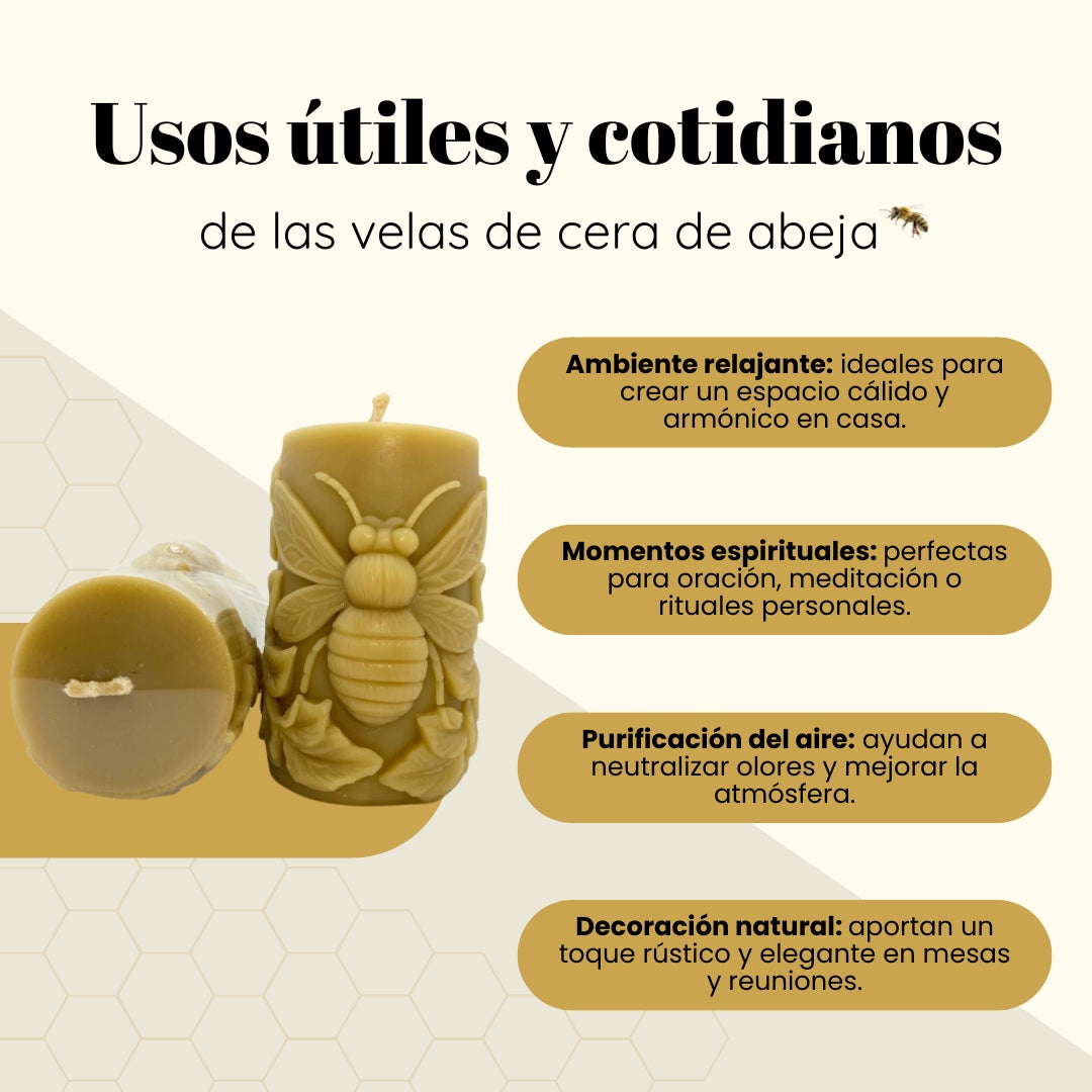 Vela Abeja Reina